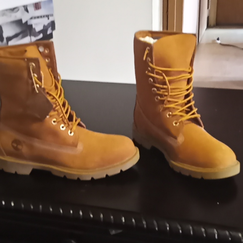 8 inch wheat timberland boots